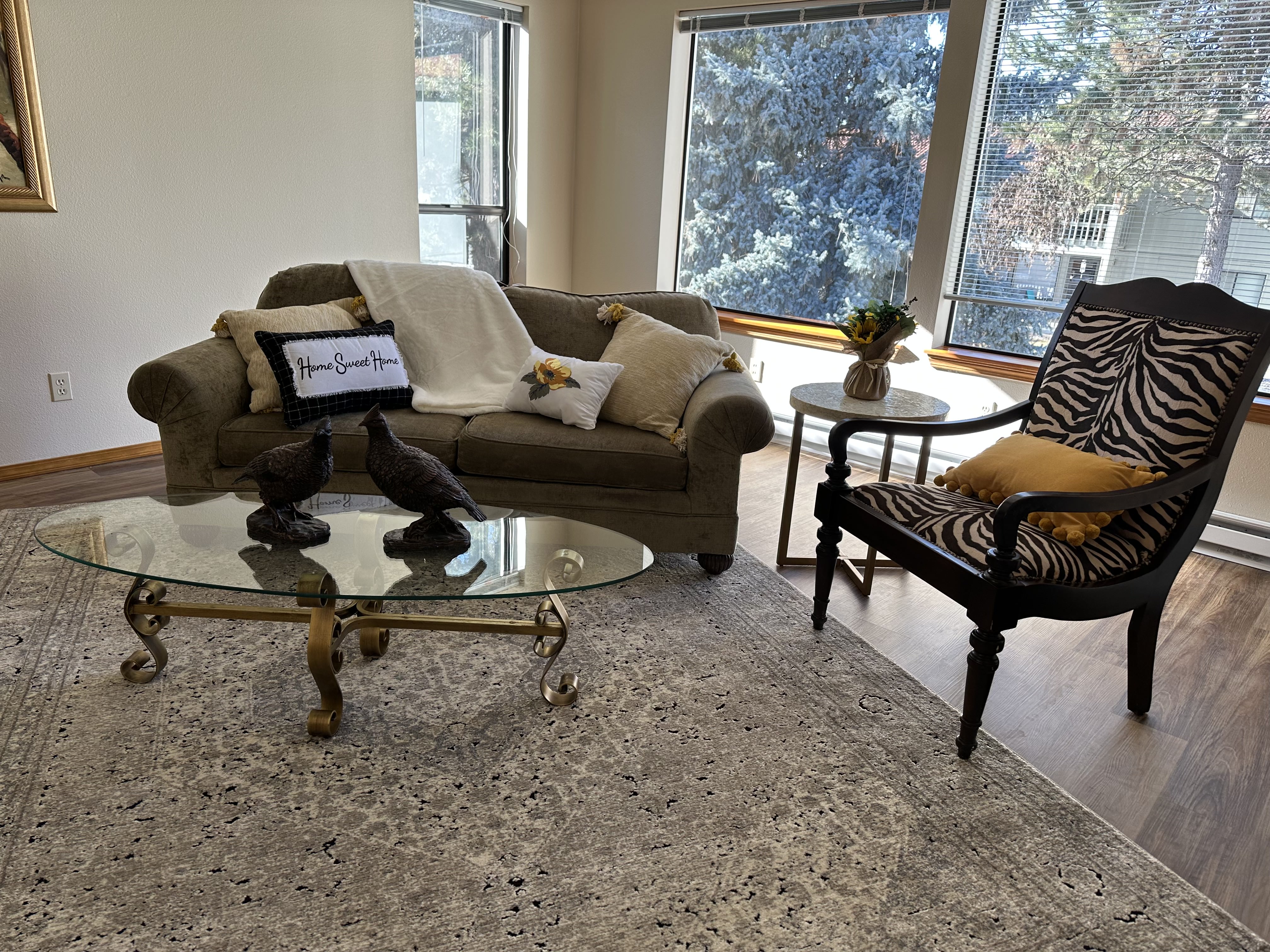 lounge chairs in nice sitting area